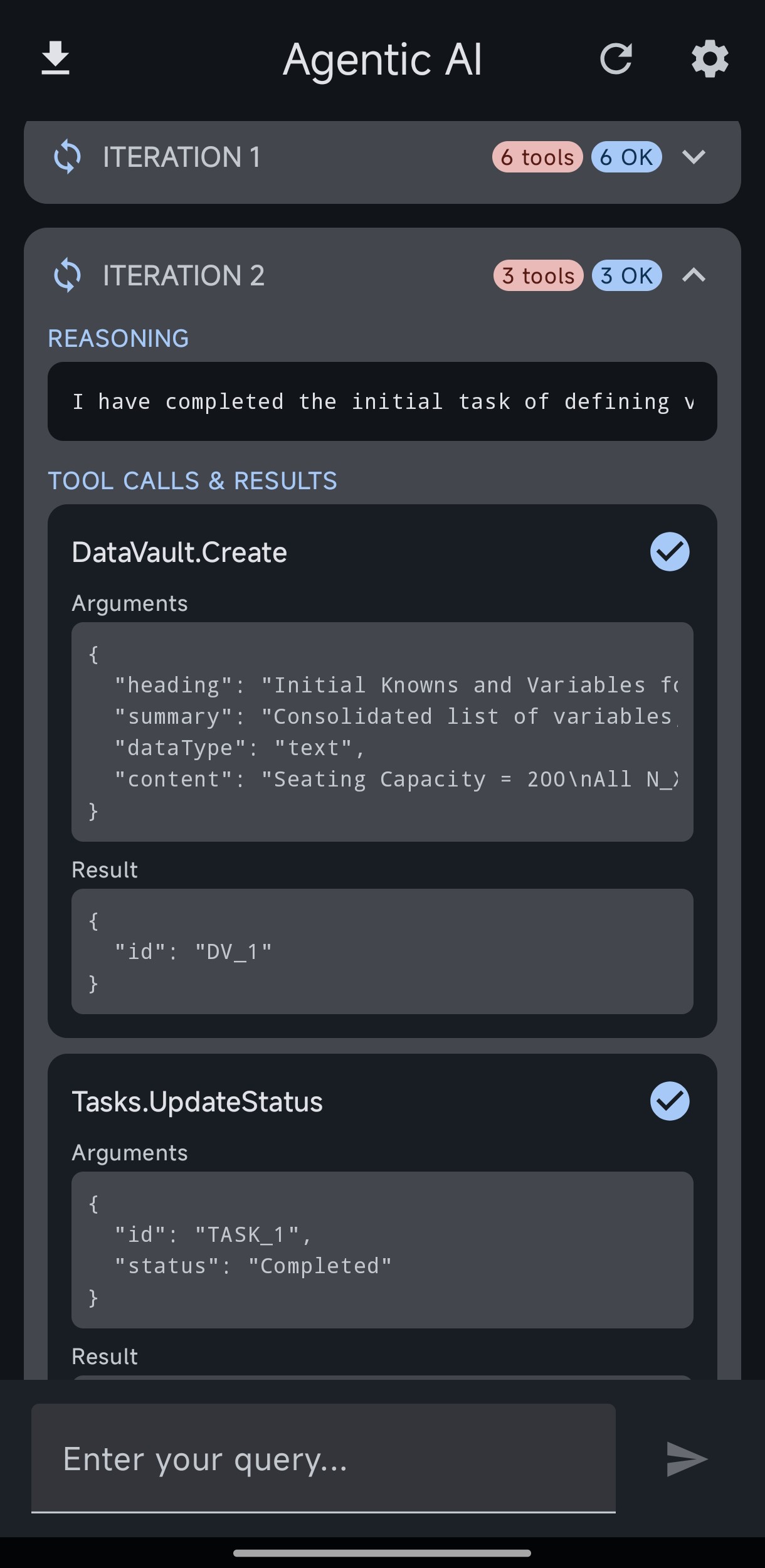 Solution verification