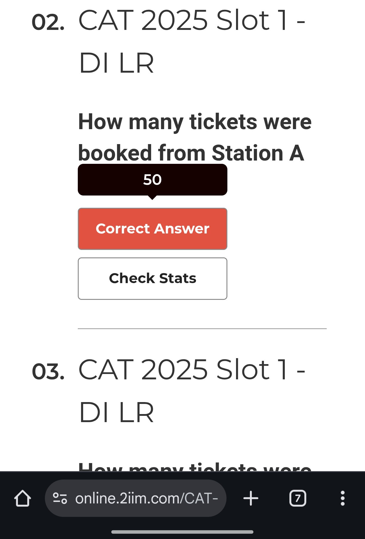 Question 2 verification correct